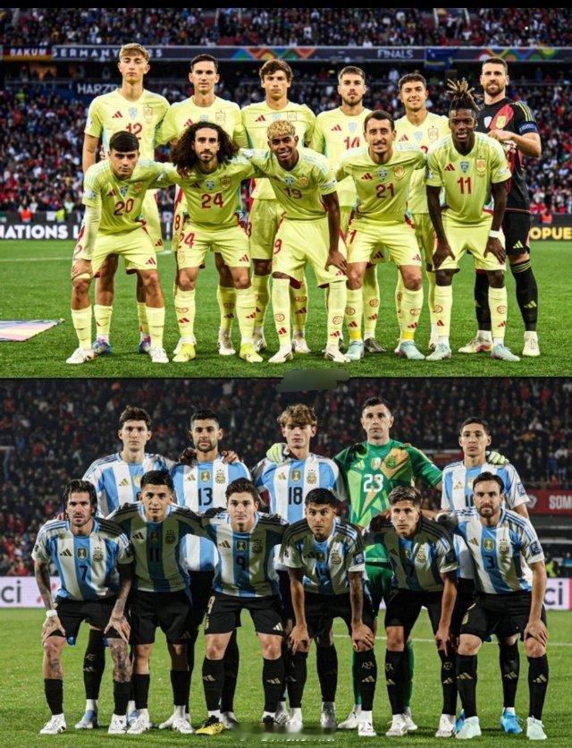 🇪🇸🏆 阿根廷在欧美杯决赛中的对手西班牙国家队今晨在欧国联决赛中5-7不敌