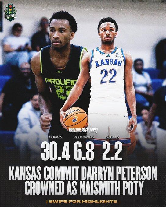 NBA[超话]  DKSports：达林·皮特森 (Darryn Peterso