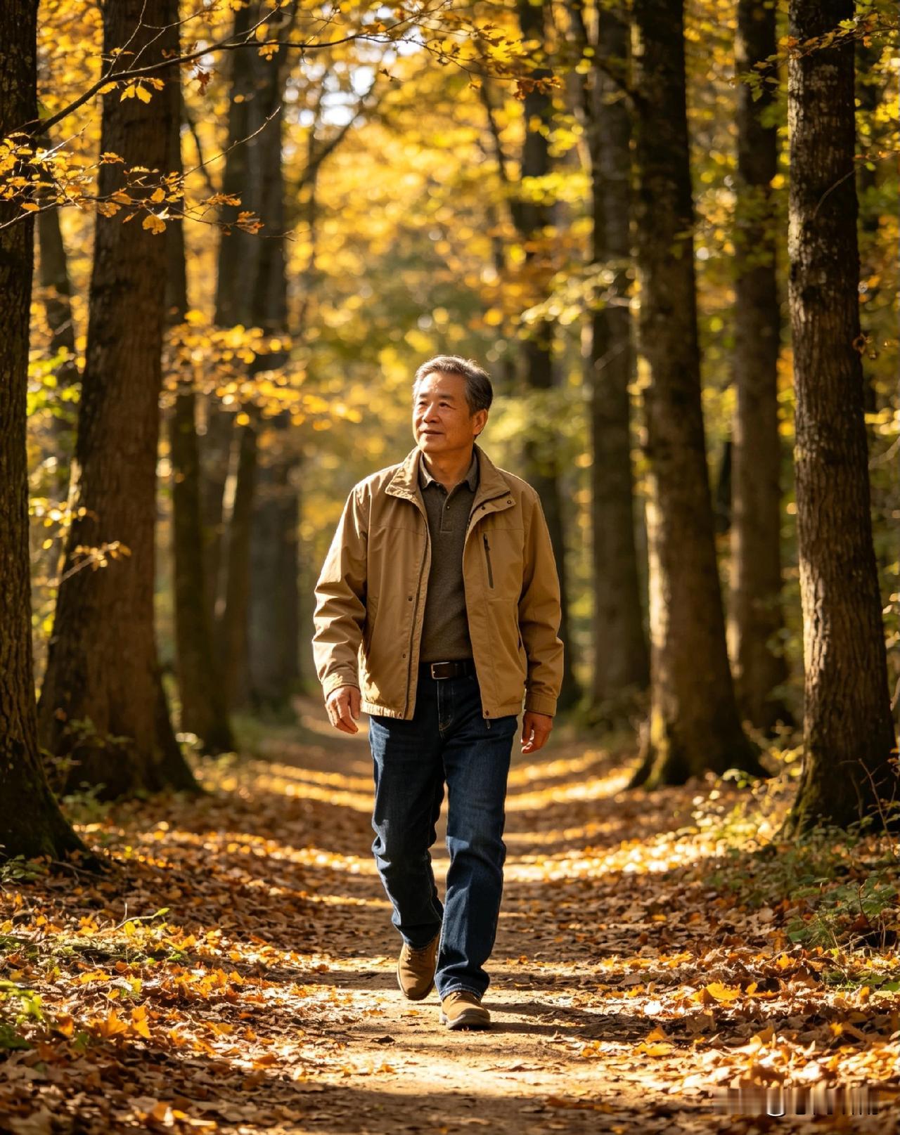 每天走一万步，一次性走完和早晚分开走，差别很大
 
很多中老年朋友都有走路锻炼身