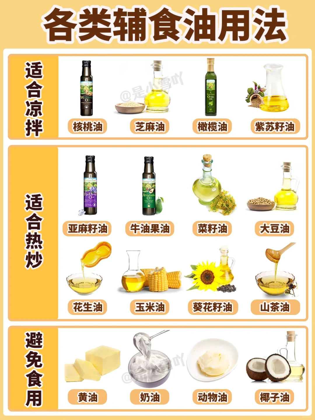 🙅‍♀️拒绝踩坑！！宝宝辅食油挑选全攻略✅