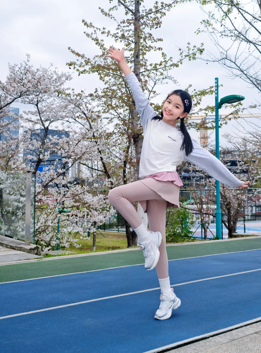用樱花🌸拍跳芭蕾的你～舞蹈生日常晨练～