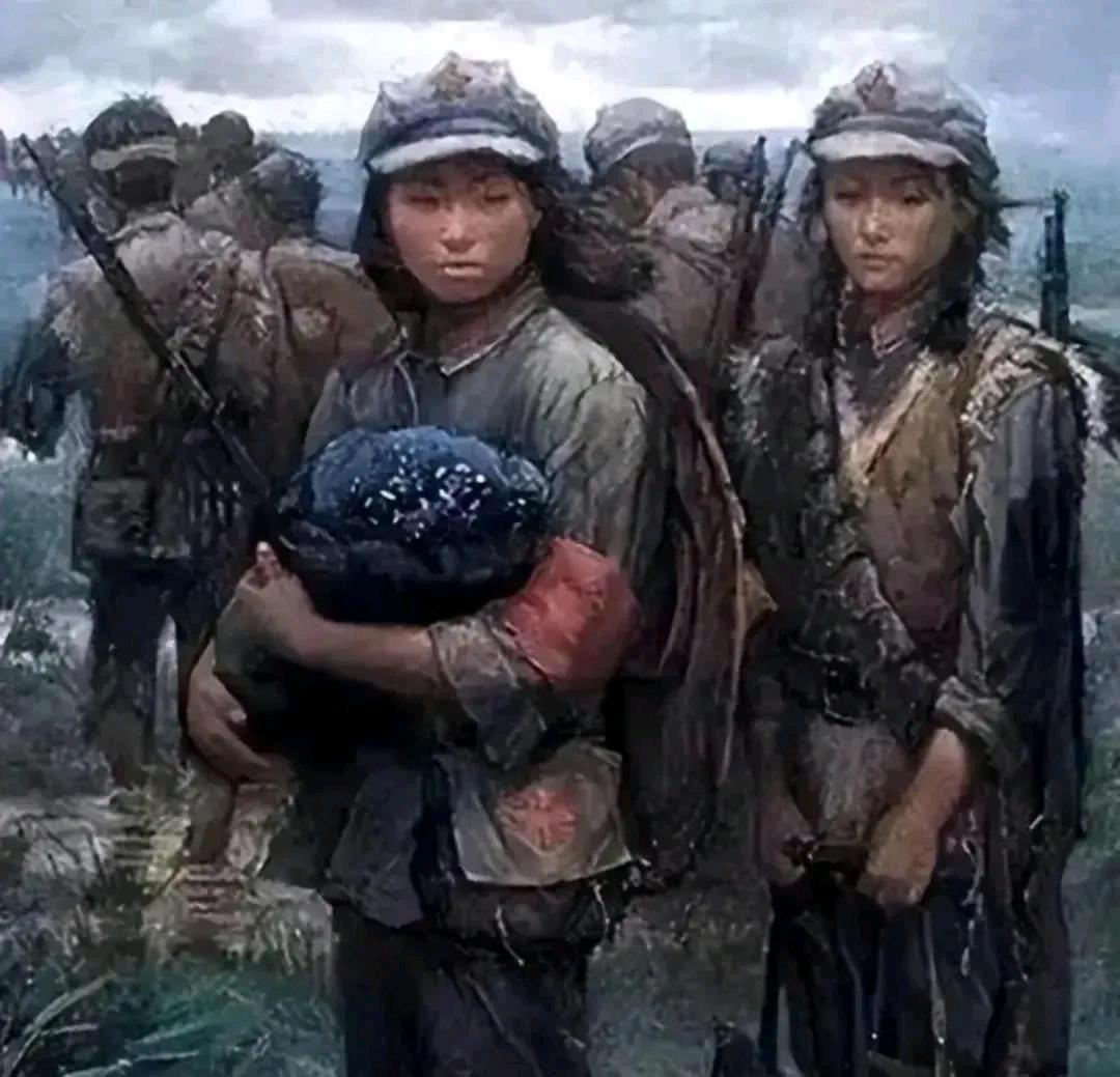 1937年，一位女红军在牧民家中诞下一子。当马家军搜捕时，她正给孩子喂奶，危急关