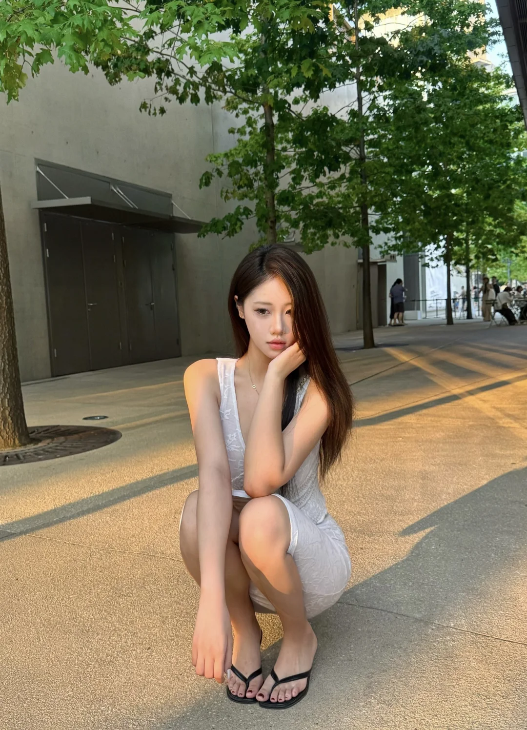 淡淡的