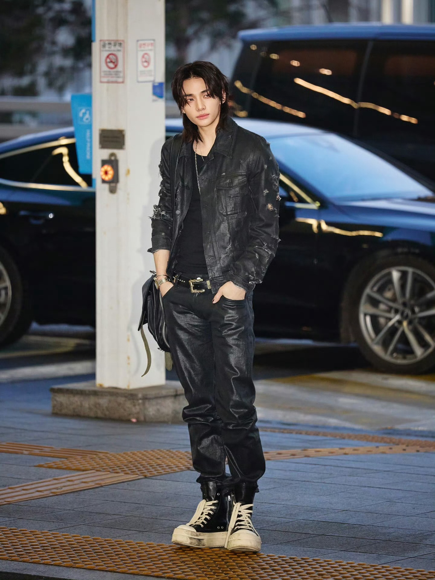 黄铉辰 × 今日机场造型新闻图 📸 风格大赏