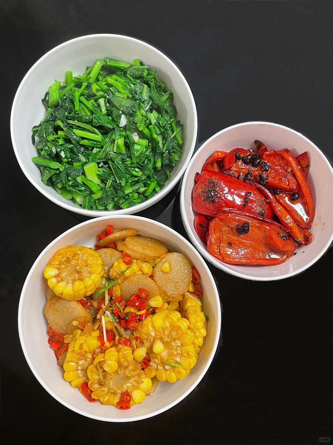 素菜也可以很好吃 开饭～