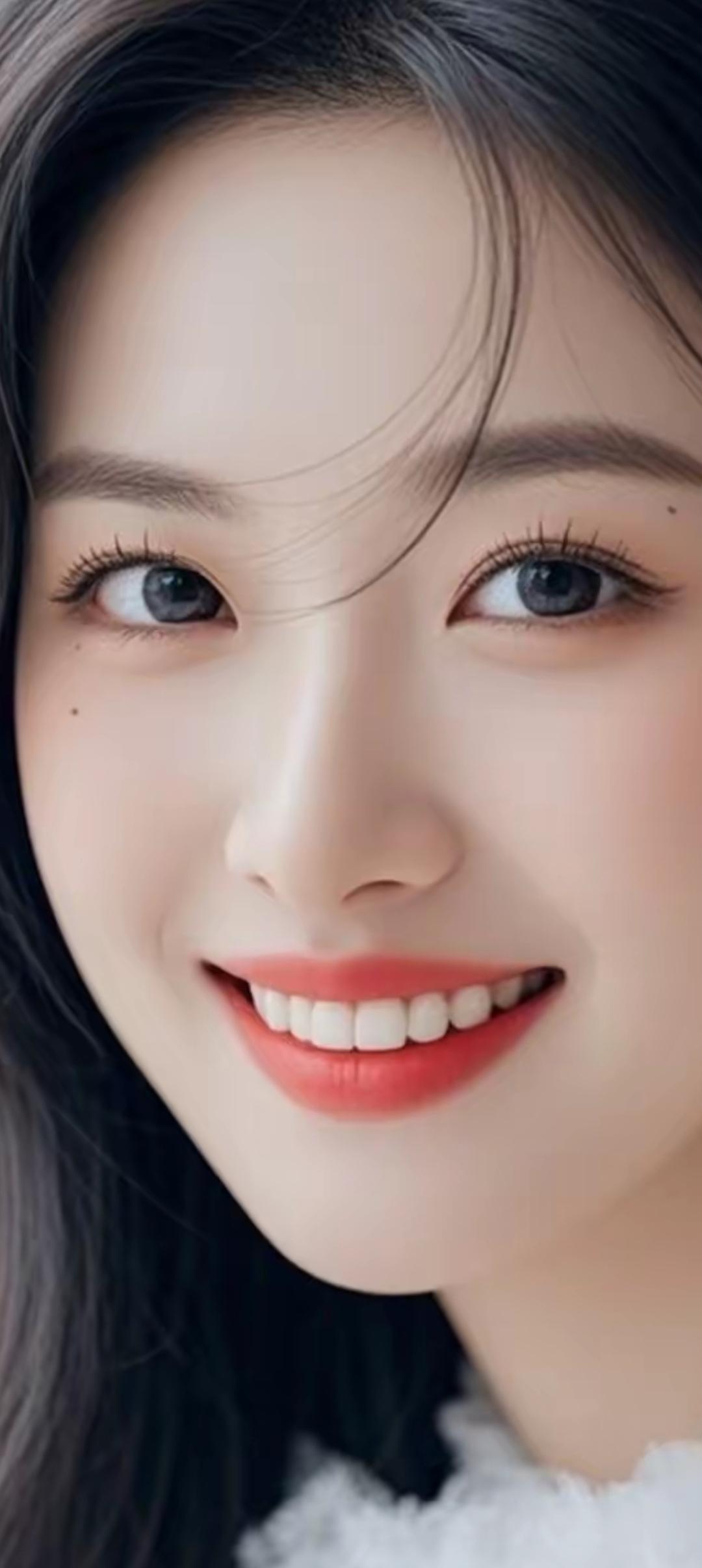 甜美笑容，元气满满，元气少女上线！😊✨