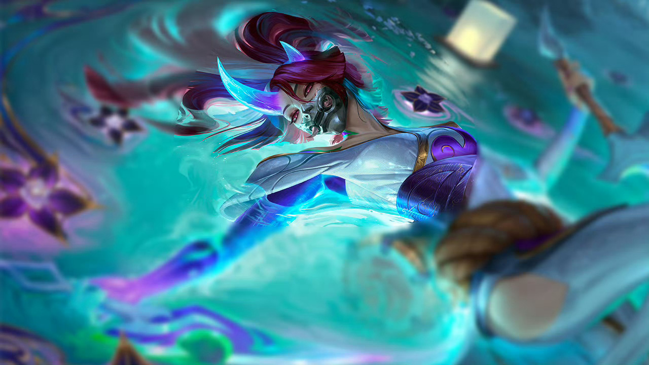 LOL新的臻彩皮肤原画（选人界面）英雄联盟 ​​​