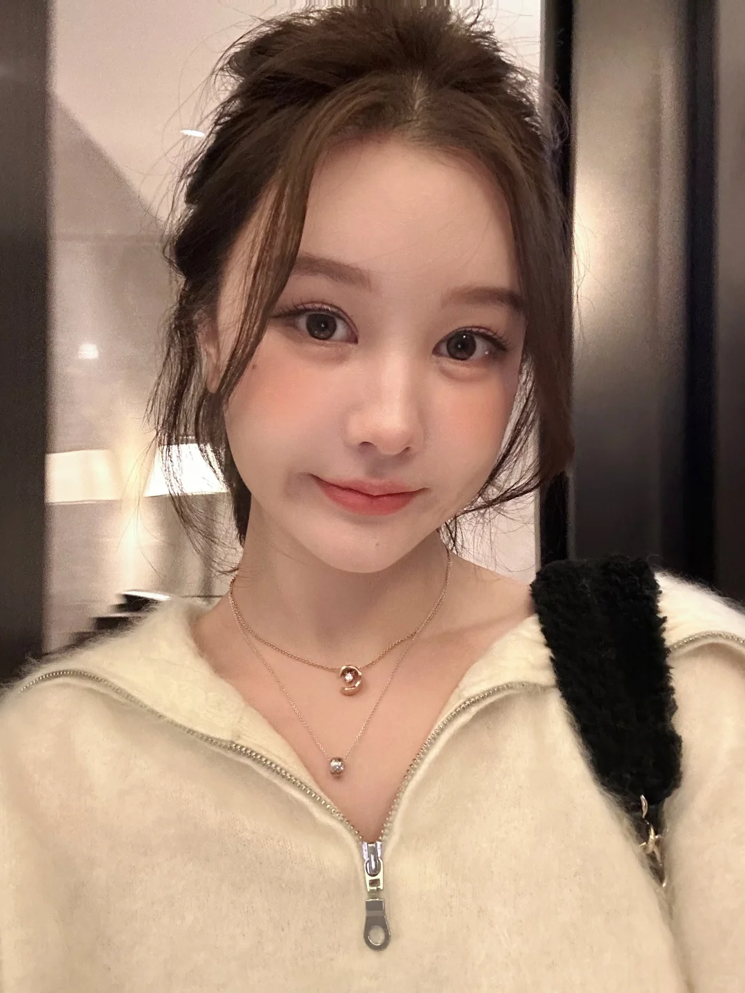 啊八字刘海➕马尾真的还是好看