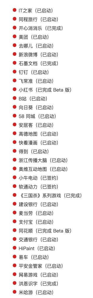 目前已经开启华为鸿蒙原生应用适配的部分APP，有没有你常用的？你最希望哪个APP