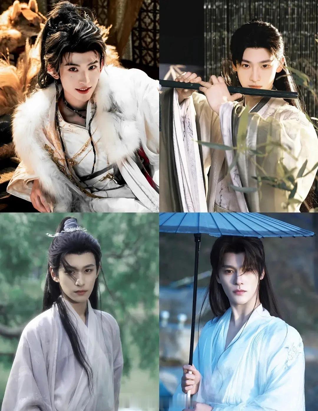 新晋古偶四小生前三个还算眼熟，第4是who