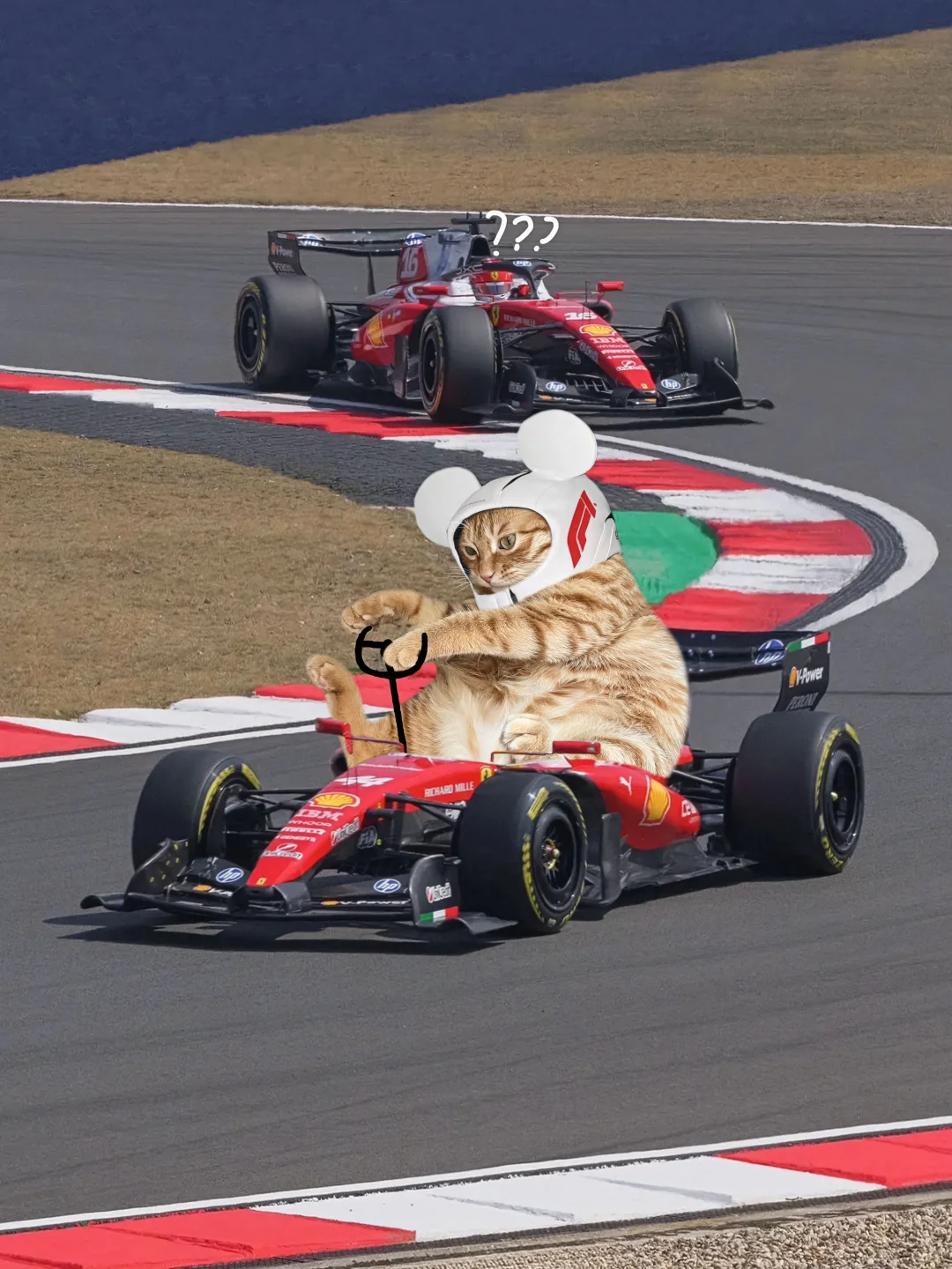 大海现身F1中国大奖赛！