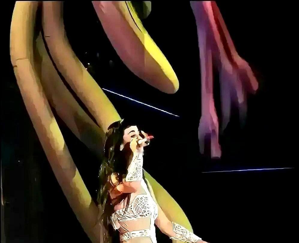 没这事。
 
全网翻了个底朝天，也找不到哪位欧美天后在2026年1月来中国穿“薄