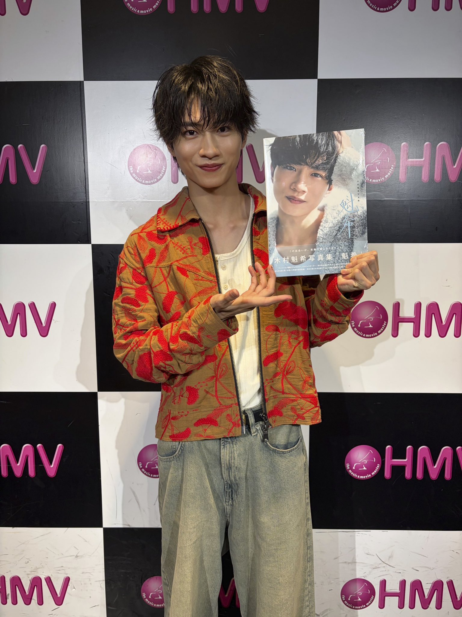 TVガイドPERSON（木村魁希 さん初写真集の発売記念イベント2日目が先ほど無