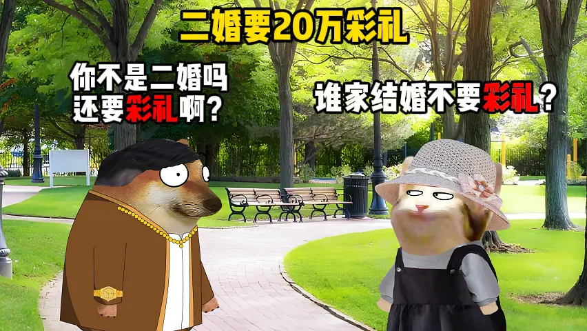 二婚还要20万彩礼，还带个孩子。