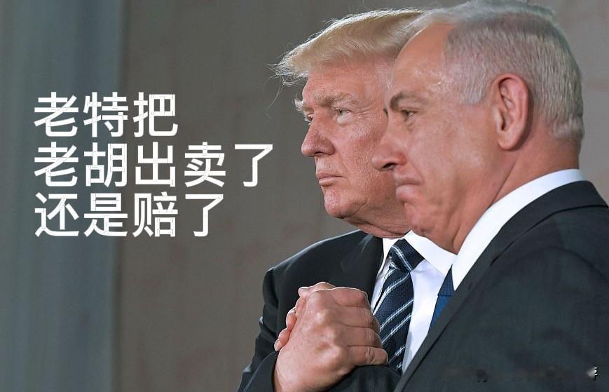 特朗普把内塔尼亚胡出卖了，还是赔了！

美伊达成谅解备忘录，中东局势骤然变局，以