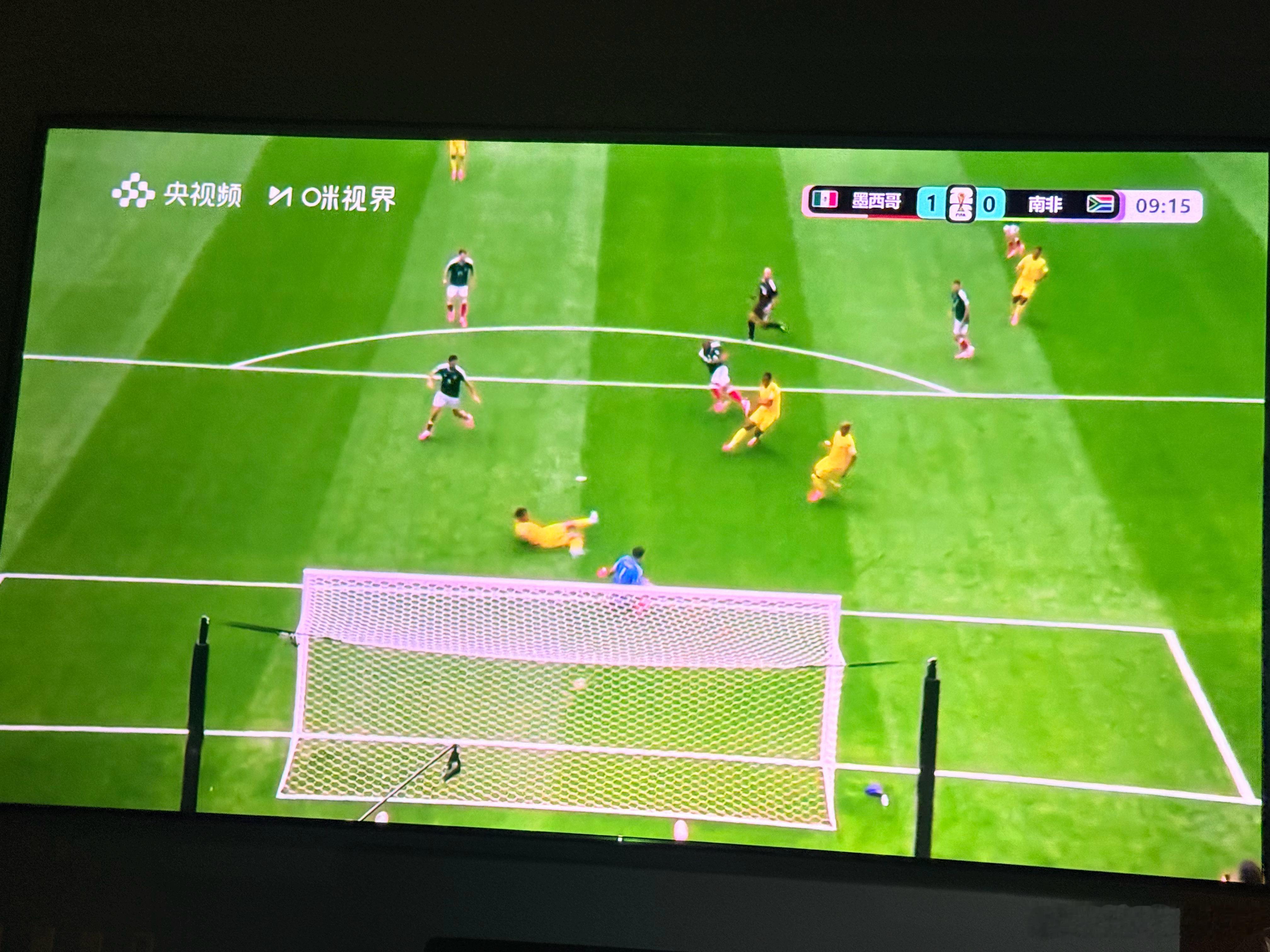 世界杯开幕式 很精彩的比赛1:0墨西哥攻势如潮下，首开纪录！墨西哥vs南非