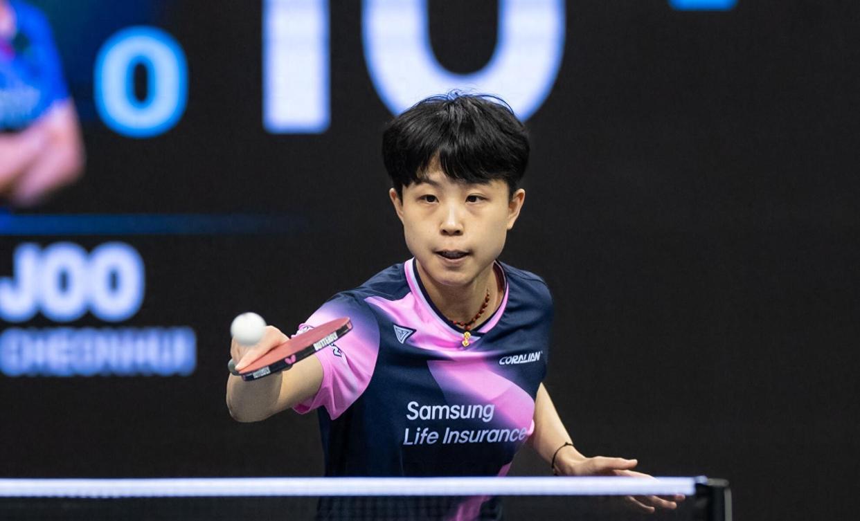 【伦敦世乒赛，韩国女团不见全锦赛冠军朱芊曦的身影】朱芊曦在韩国女乒应该可以排到前