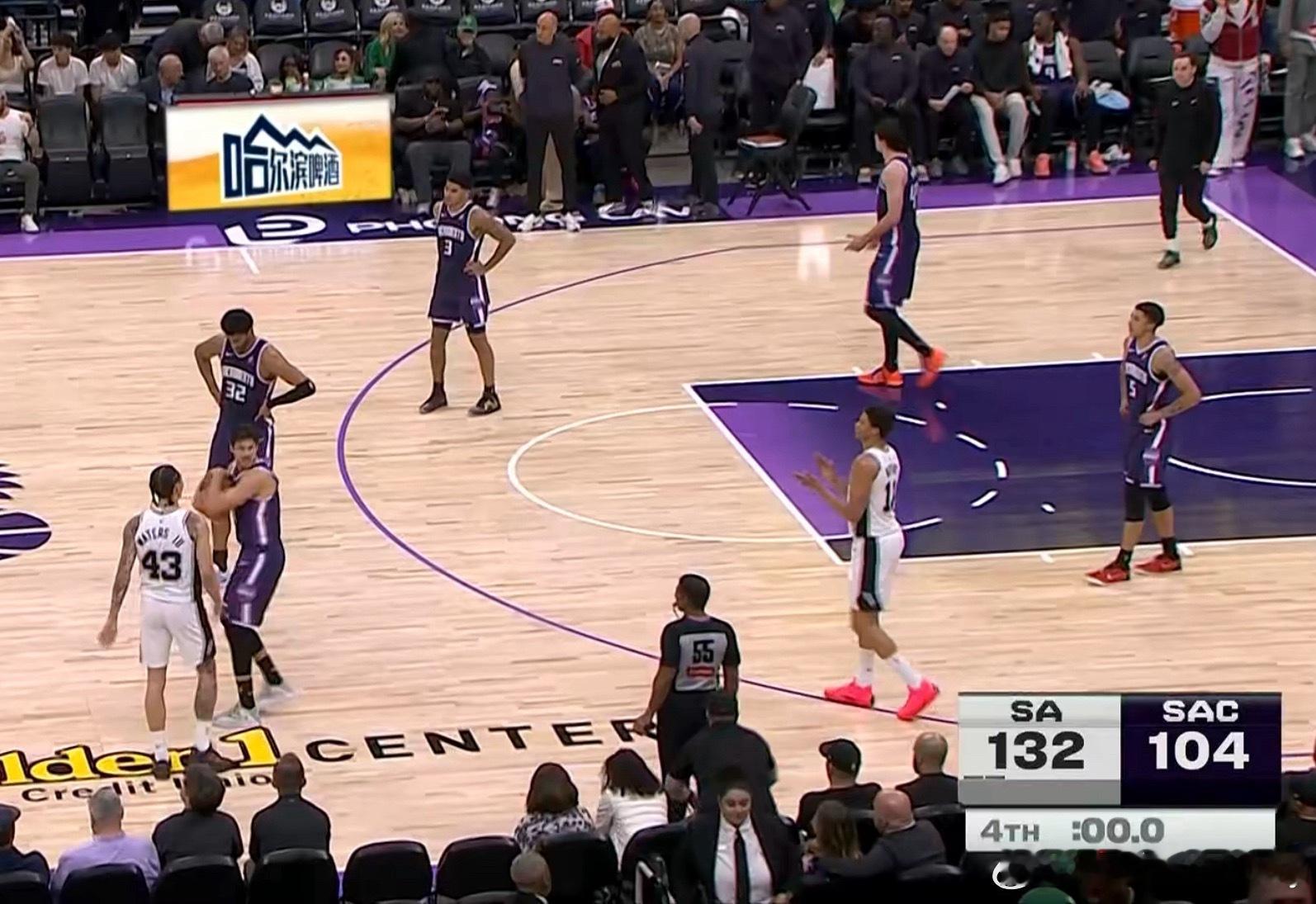 马刺132-104大胜国王，迎3连胜 