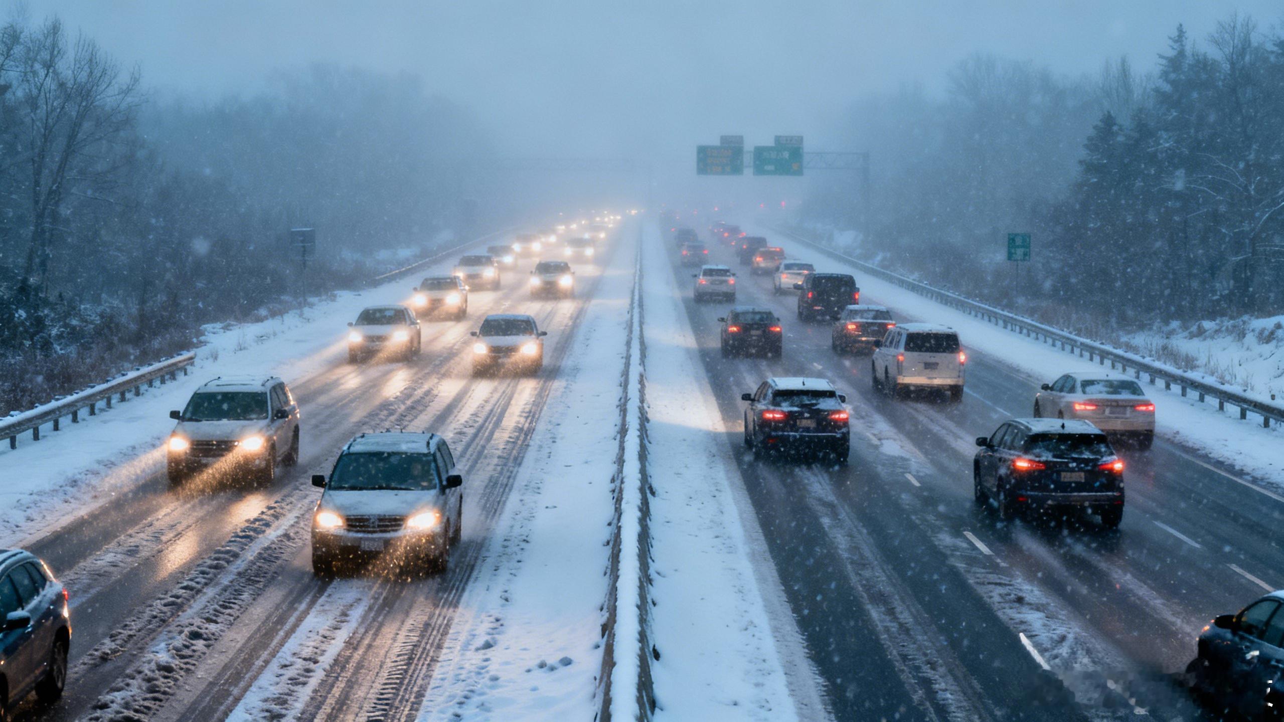 雪天开车苟住就赢了 北京即将迎来入冬以来的头一场雪，据说还挺大！路上开车的各位，