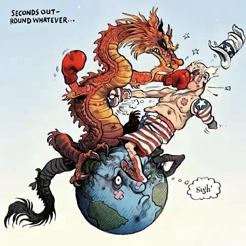 ✨ 中美国又要开始贸易战了吗？✨

🐼 美国又开始挑衅了，一个是对我们展开30