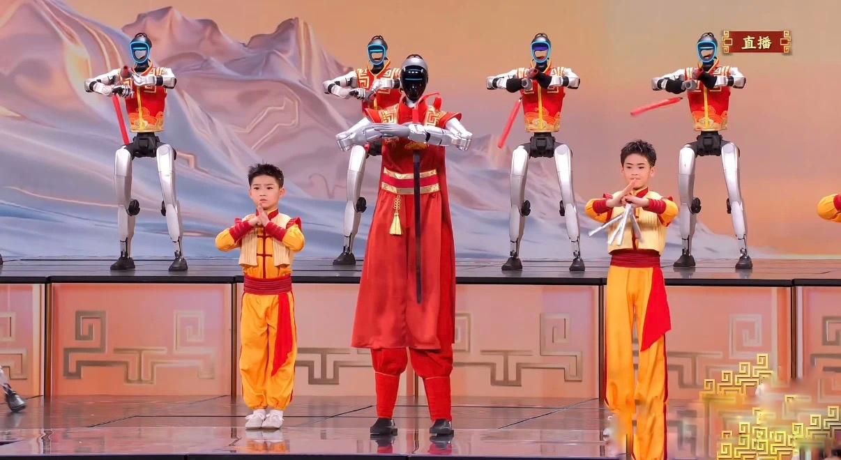 昨晚的春晚机器人简直是嗨翻了！
看了一下出现频率最高的还是宇树机器人，
这也不是