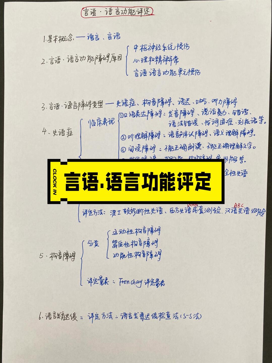 言语.语言功能评定