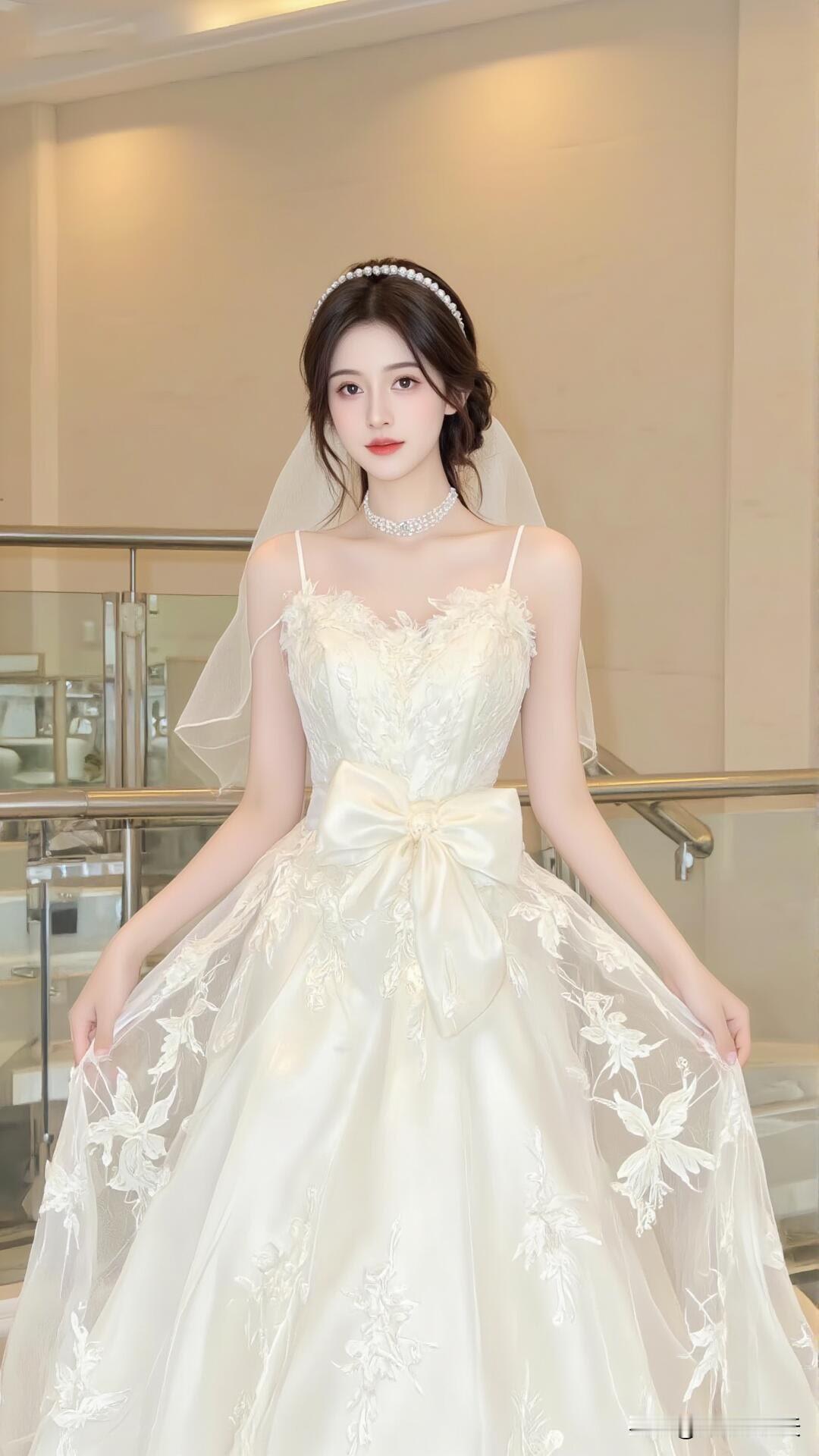 每个女孩的婚纱梦都该如此美女人像群 很浪漫的梦