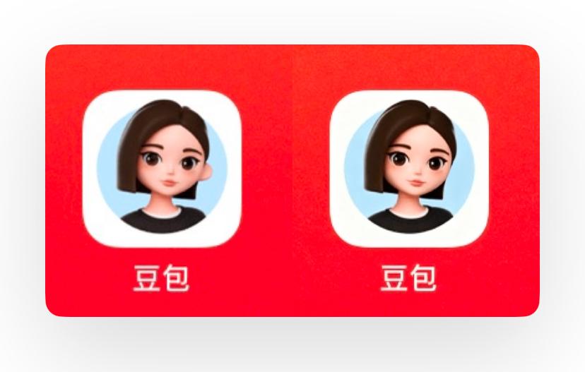 老伯解物｜豆包头像优化建议
总觉得豆包头像那只单独露出来的耳朵很突兀，看着别扭，