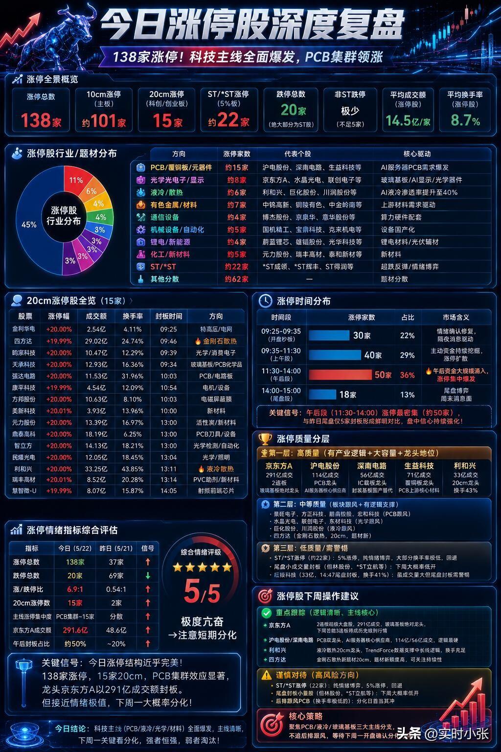 昨天还在恐慌杀跌，今天市场就上演了教科书级别的“情绪大反转”！

从昨天37家涨