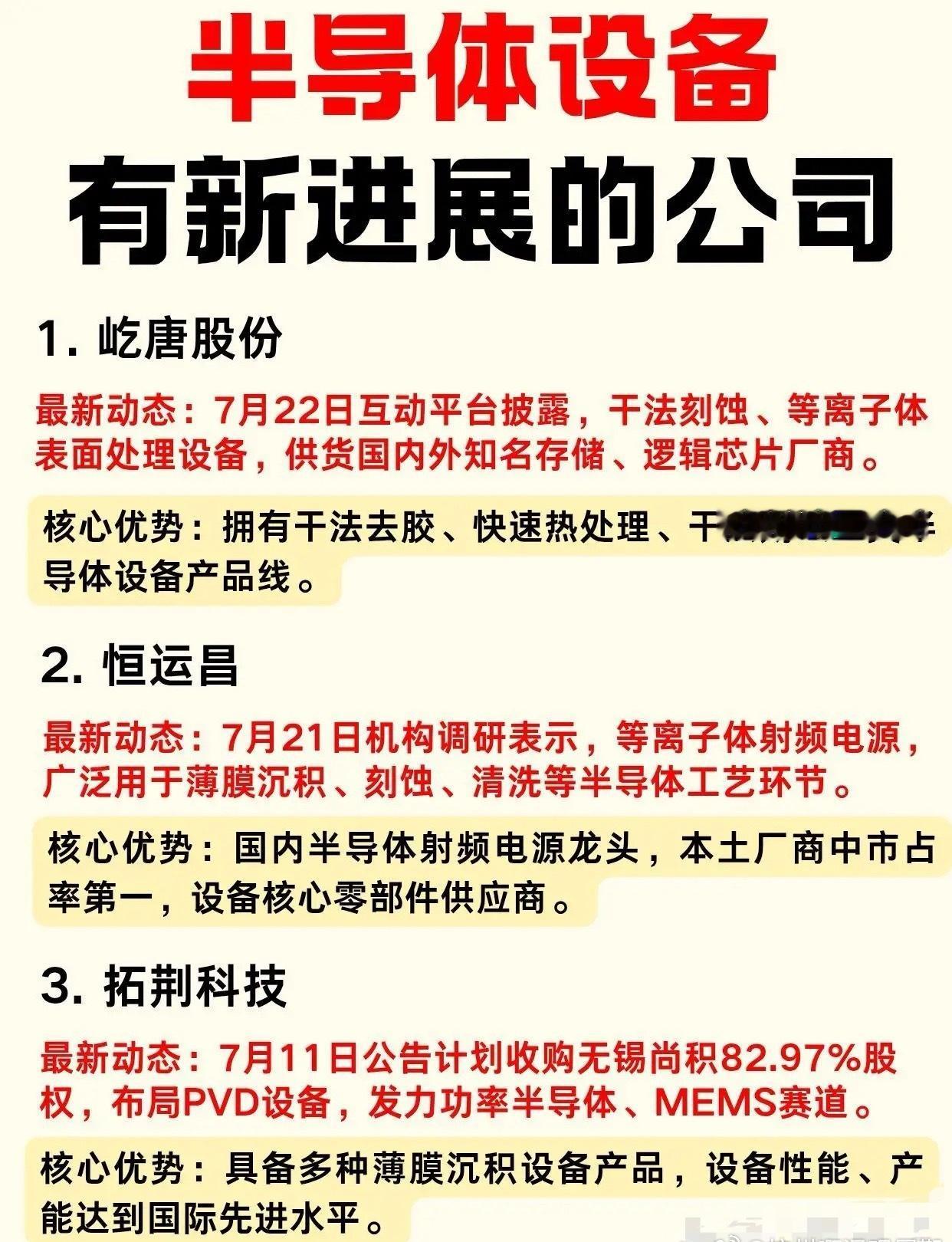 半导体接下来还有行情？这十家公司值得关注
今天科技大反弹，半导体表现也非常亮眼，