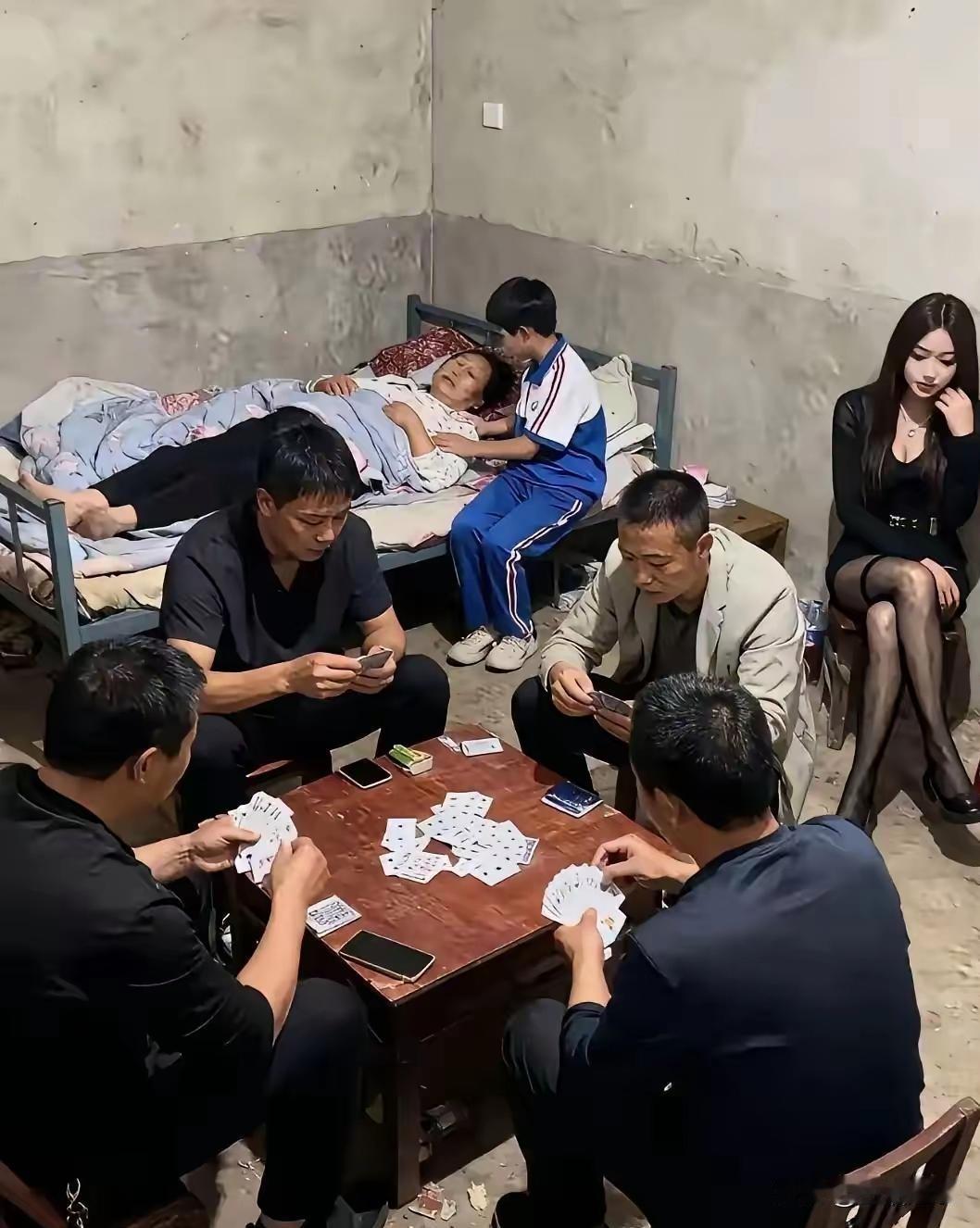 阿姨都这样了，这麻将能不打吗？