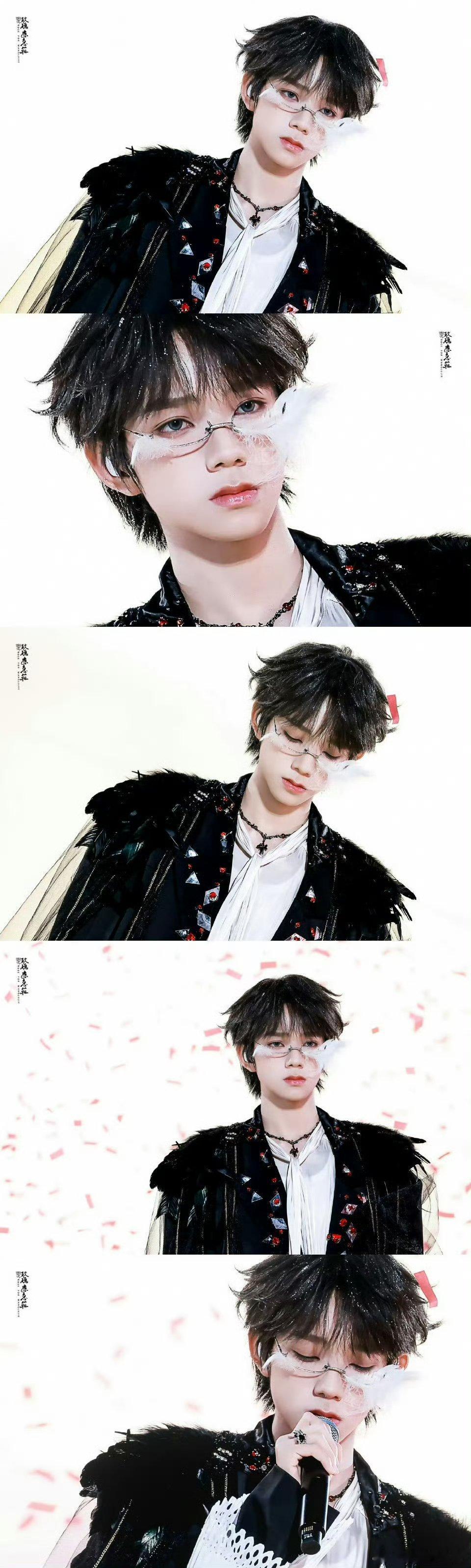 王橹杰新年音乐会造型帅成啥了，完全是满分男♂ 