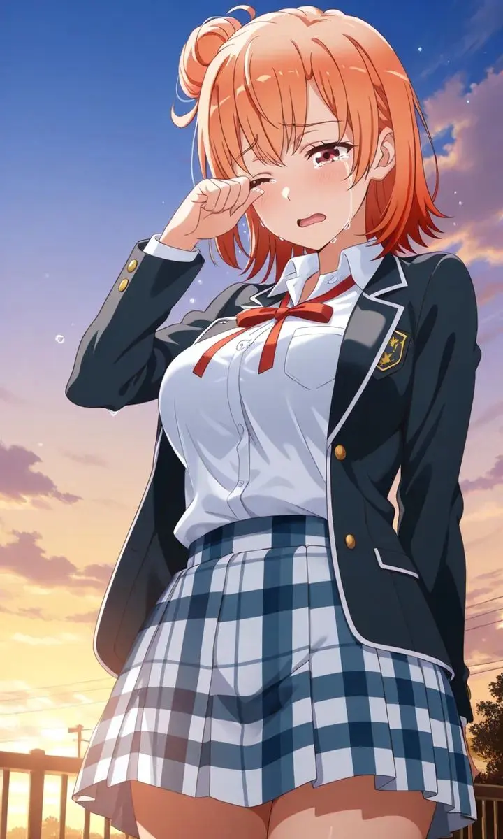 不会再哭了！