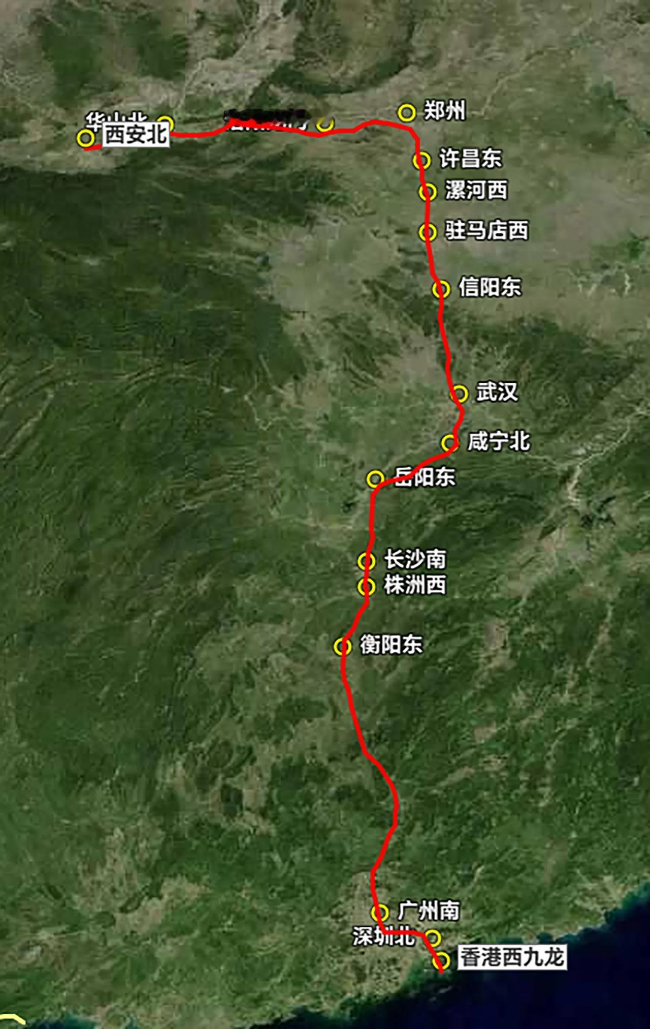 【西安香港高铁直达开通在即，路过你的城吗？】2025年1月5日0时起，西安到香港