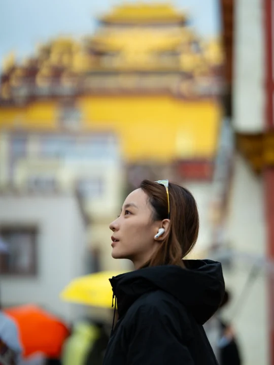 听，风在经幡上诵经