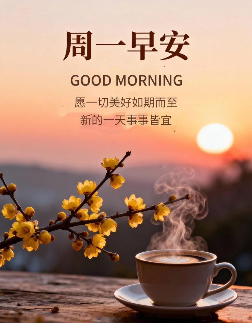 早安，新的一周，新的开始，撸起袖子加油干！金油指挥官-侯佑铭