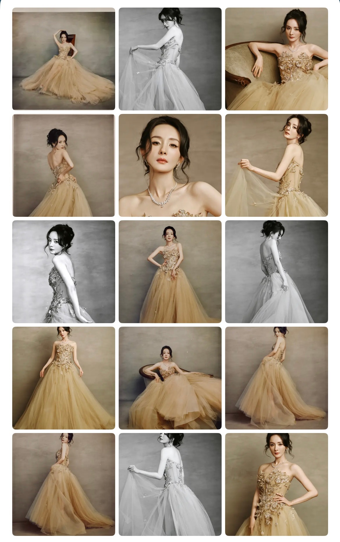 杨幂祖海高定亮相百花奖 妈幂身穿  Zuhair Murad  2025 春夏高