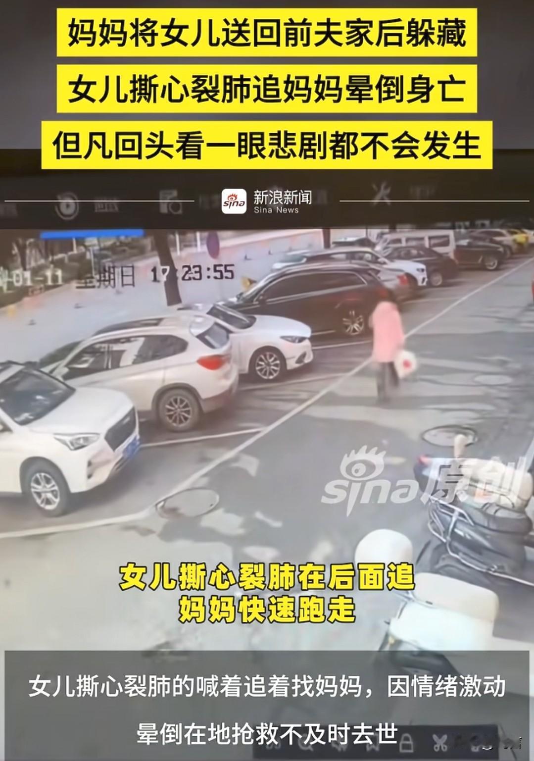 说句公道话，没有必要对这个母亲太过苛责。说什么"但凡回头看一眼悲剧都不会发生。"