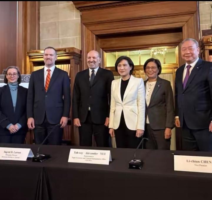 就在刚刚，
​美国在台协会突然发布声明

​1月16日，针对台美宣布达成关税协议