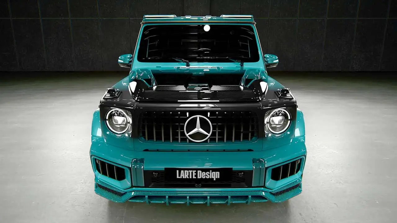奔驰大g  Mercedes-AMG G63 + Larte Tuning + 