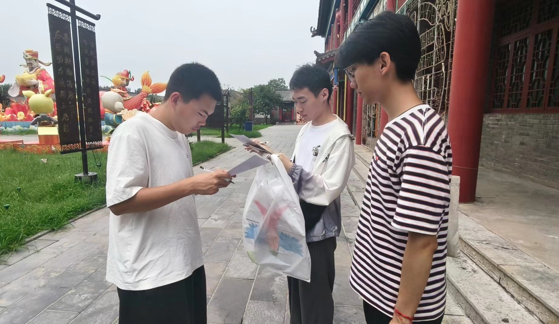 秦岭笑谈 【观民俗知来路，承文脉启新程】曲阜师范大学大学生暑期社会实践三下乡20