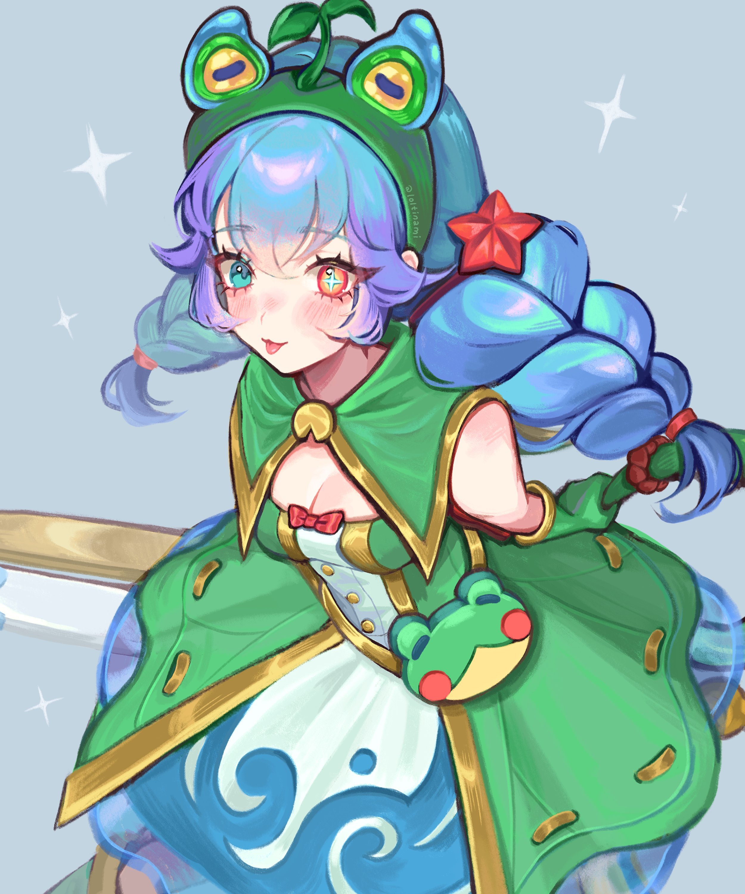 青蛙雨衣 格温（cr:loltinami）英雄联盟acg优创官