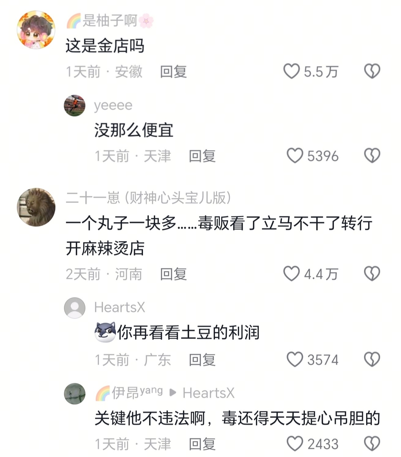 这个麻辣烫店老板本来想为丸子正名，说它不压秤不贵，结果挨个称完菜品，大家觉得更贵