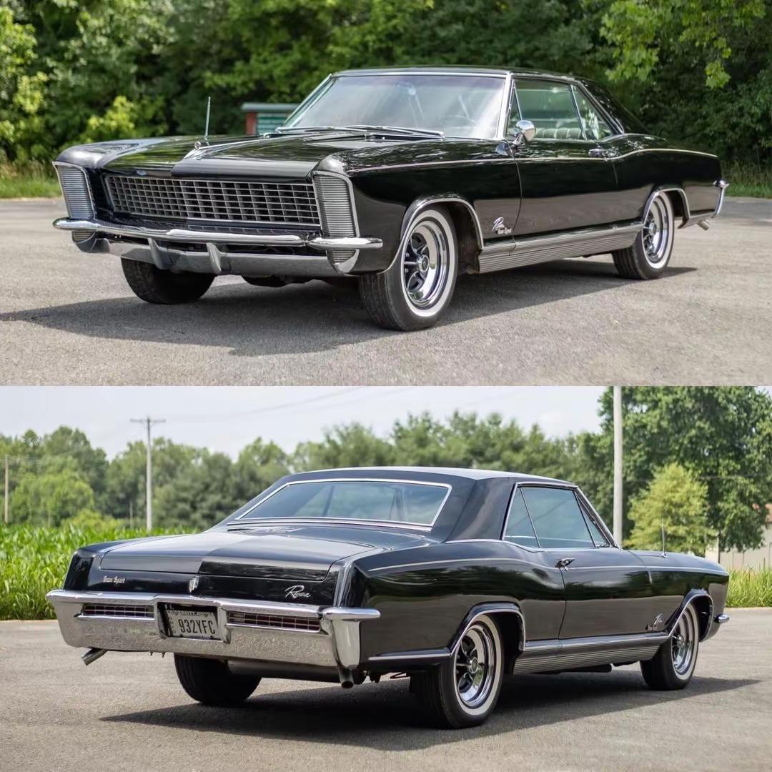 这辆 Buick Riviera 诞生于1965年，是美式“个人豪华车”潮流中的