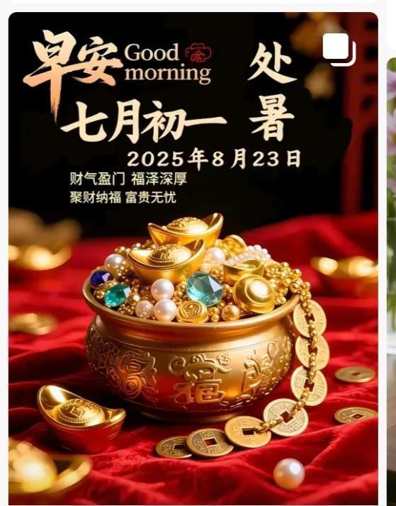 今年的七月初一不一般。

今年农历七月初一，处暑节气，闰六月。

农历比公历每年