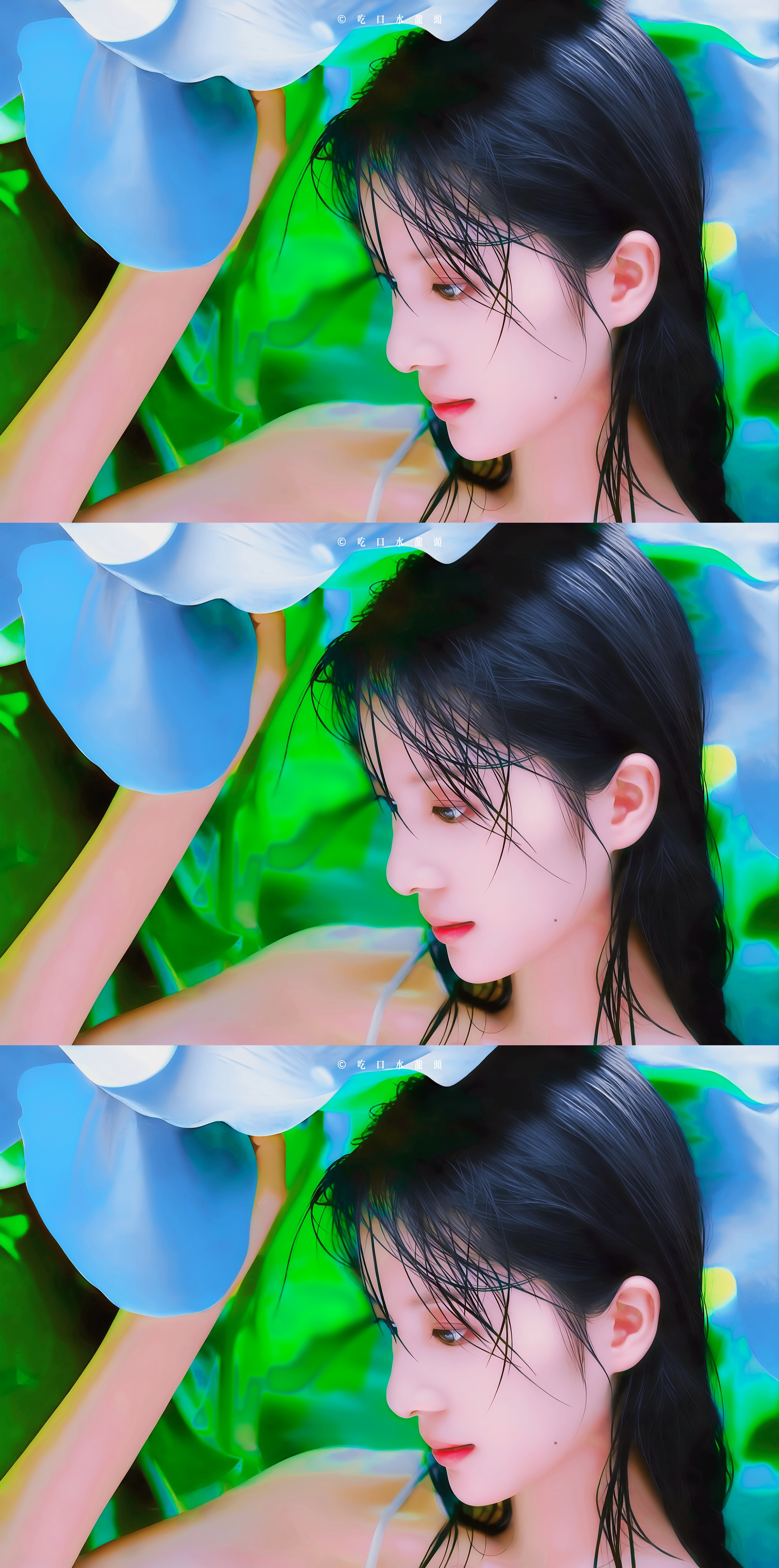 🔹「 夏 」｜时尚芭莎 李思潼 自修去水印 
