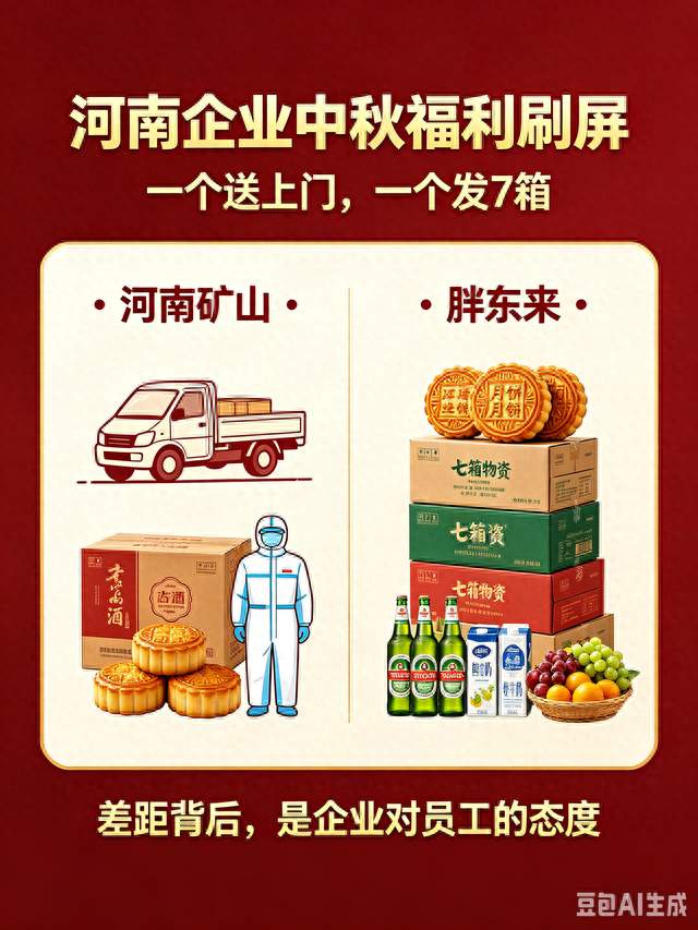 我的天呢！河南两大神仙企业中秋福利刷屏，引各大网友热议！