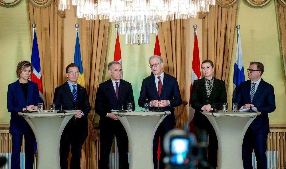 格陵兰岛周边国家开始抱团了！

加拿大、挪威、瑞典、丹麦、芬兰和冰岛这六个国家，