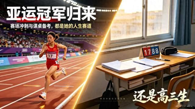 17岁亚运“小孩姐”火了！拿完金牌，她还是一名高三生