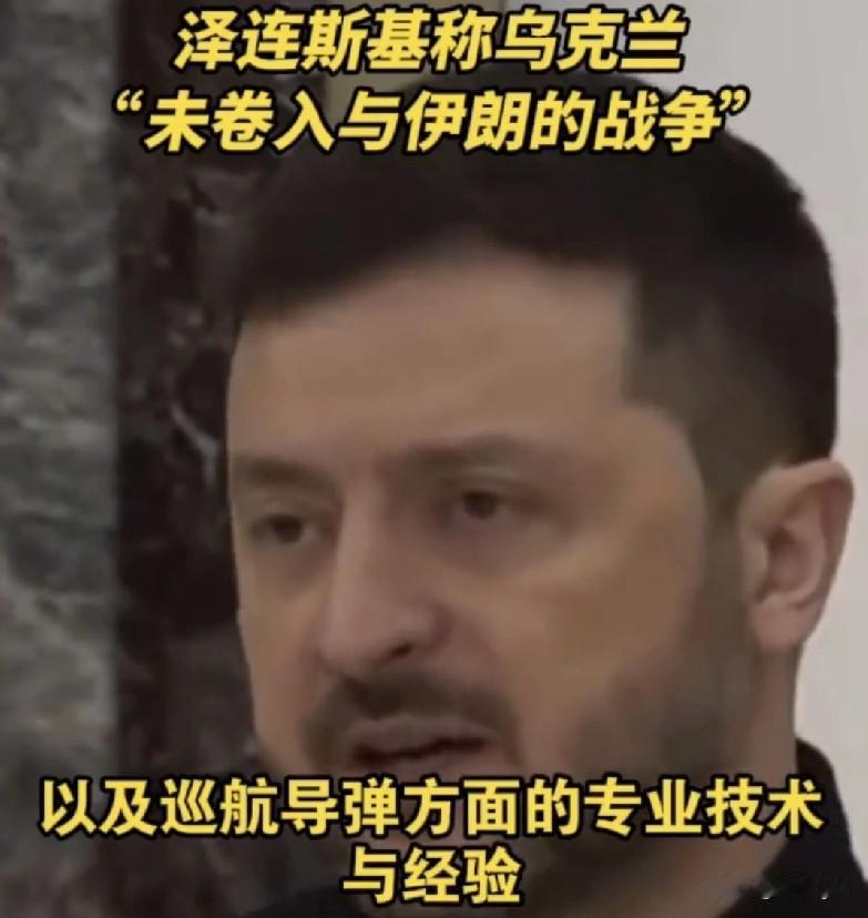 泽连斯基突然发现高估自己了！近日，泽连斯基反复表示，愿意帮助相关国家拦截伊朗无人